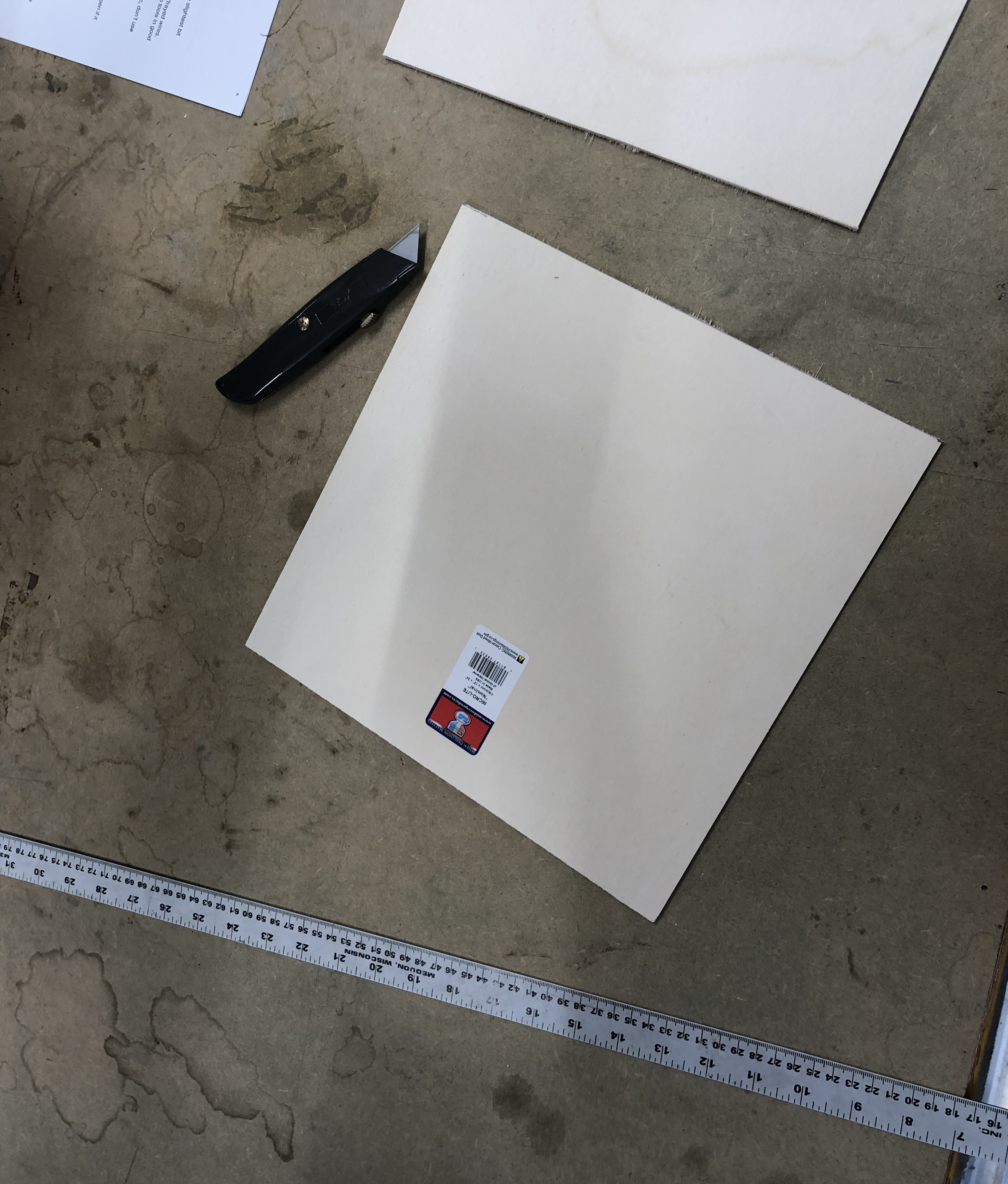 Box cutting