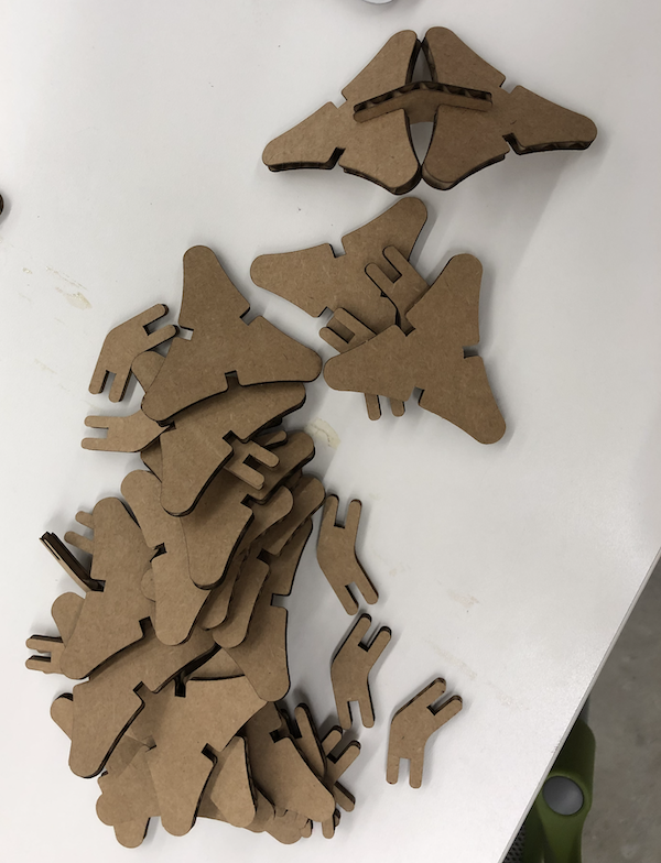 My cut pieces