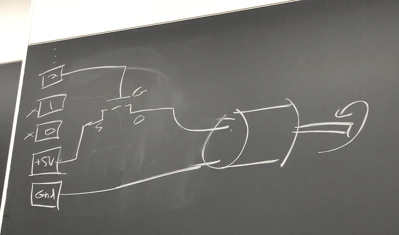 Motor circuit diagram