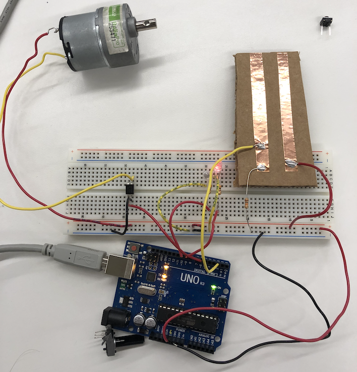 Motor in the circuit