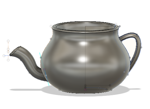 Teapot model